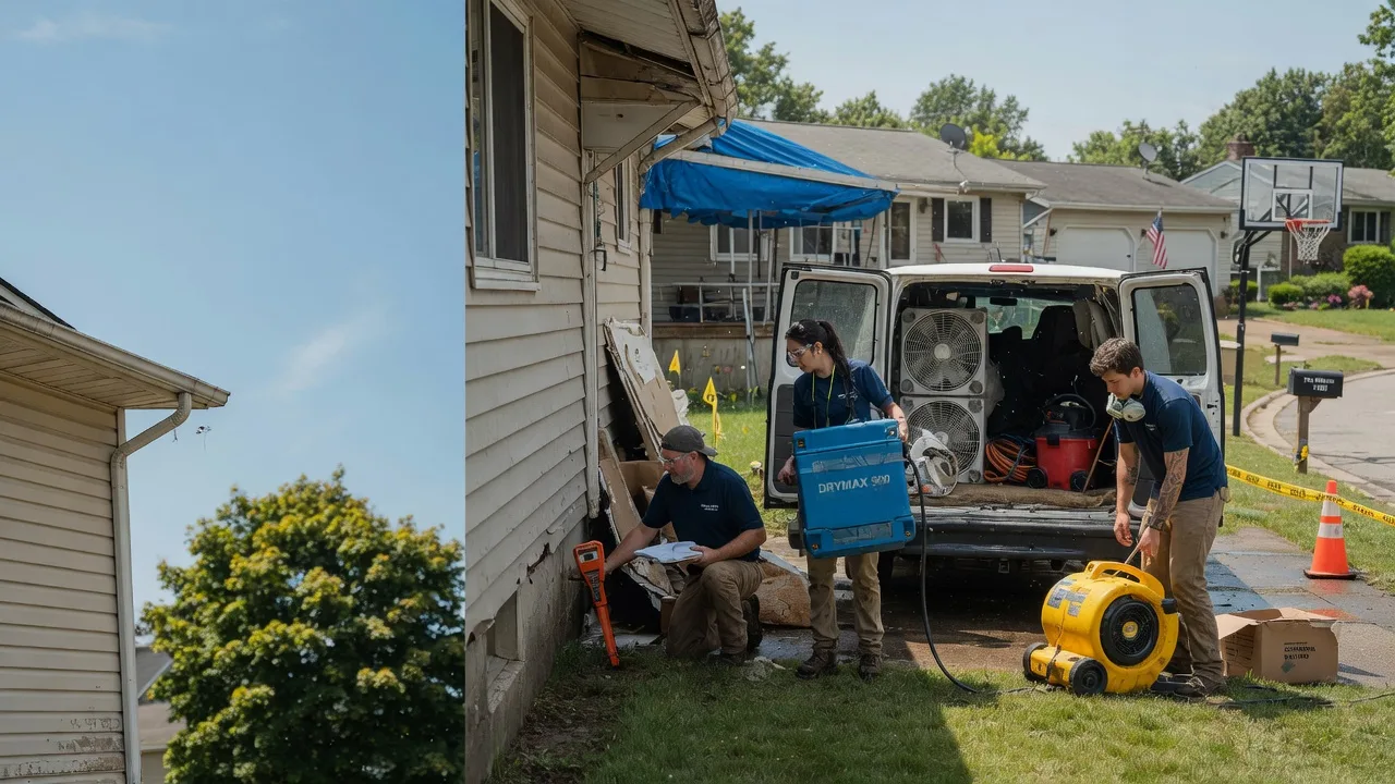 Ceiling Leak Cleanup in Pointe Aux Pins, MI near me